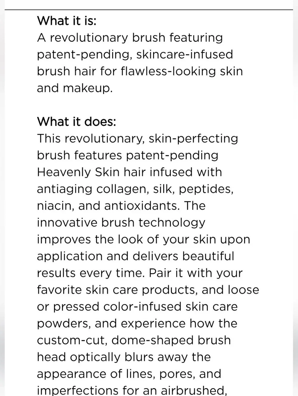 It Cosmetics Heavenly Skin Bye Bye Pores Brush No 701